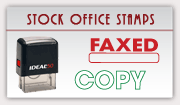 Office Rubber Stamps