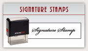 Custom Signature Rubber Stamps