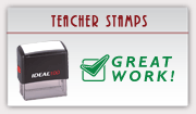 Teacher Rubber Stamps